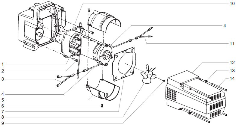 640i Motor Assembly